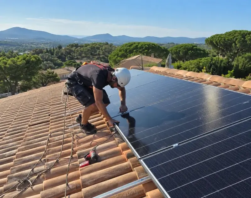 Installateur panneaux solaires Bruc-sur-Aff — pose photovoltaïque sur toiture